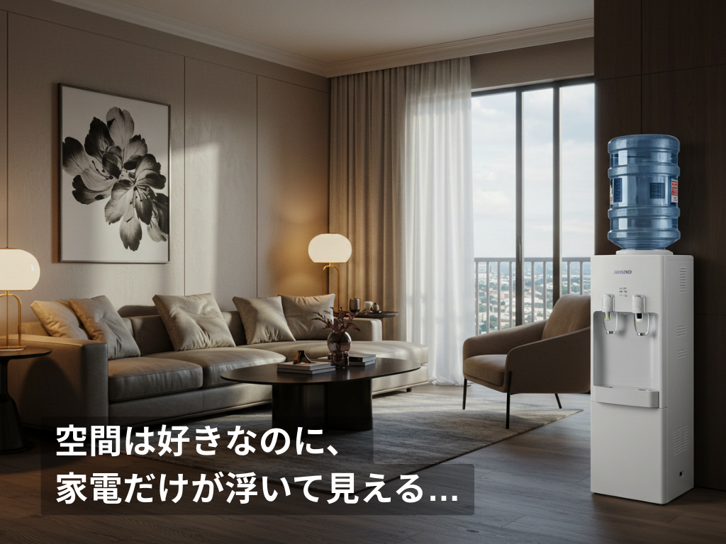 景観を崩すウォーターサーバー