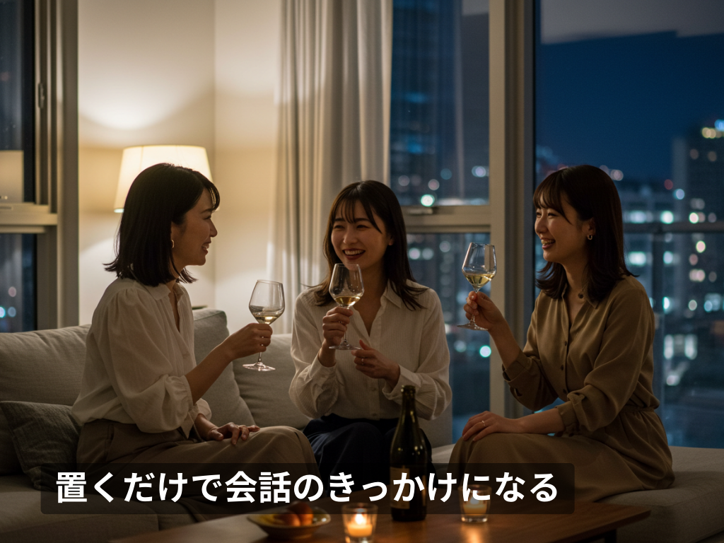 友達にも褒められる部屋